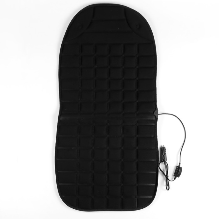 Накидка с подогревом 12 В со встроенным регулятором, черная