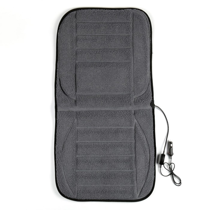 Подогрев сидений со встроеным регулятором, искусственный мех, серый