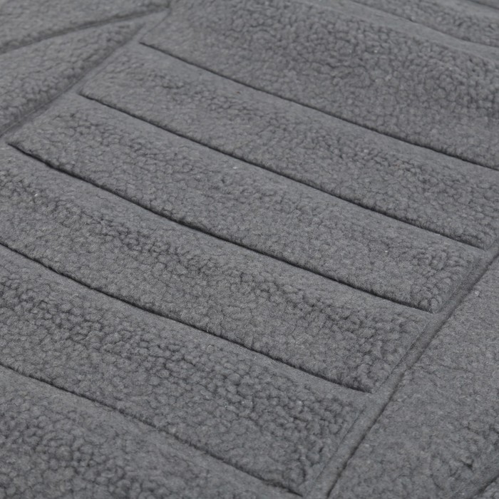 Подогрев сидений со встроеным регулятором, искусственный мех, серый