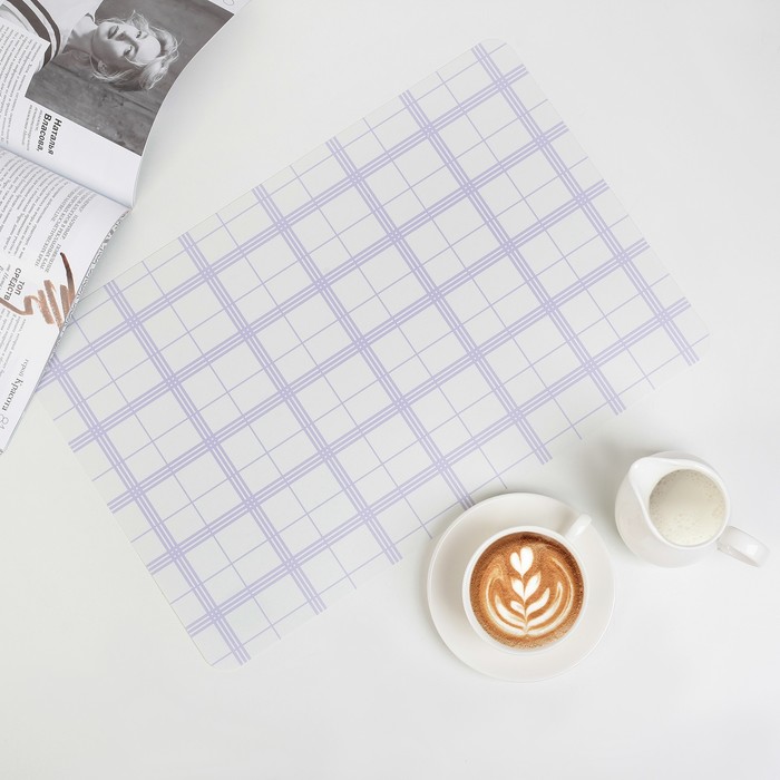 Салфетка кухонная "Окна" 42,5х29 см, сиреневый