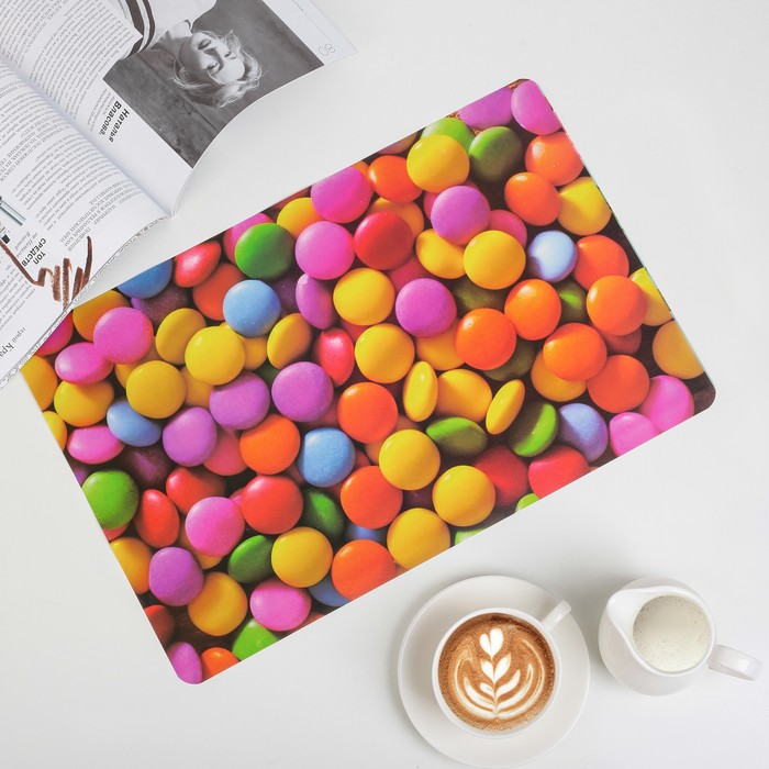 Салфетка кухонная "Карамель" 43х28см