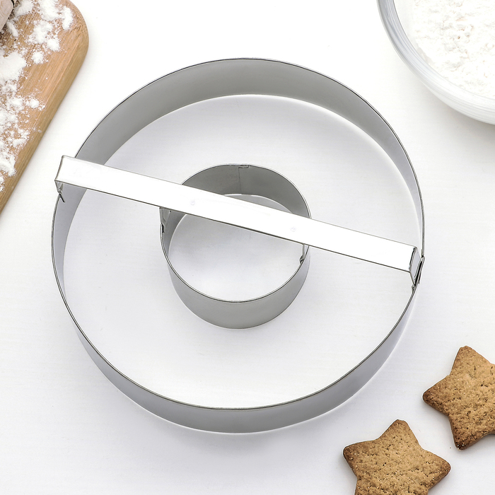 Форма для вырезания двойная 15х5,5 "Круг"