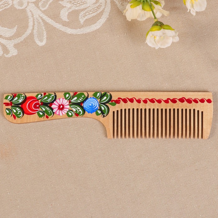 Расчёска «Городец», 19 см