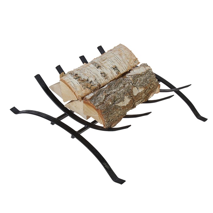Кованый колосник для дров, 42х13х44см