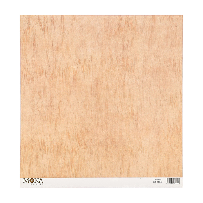 Бумага для скрапбукинга "Розовый мех" 30,5х30,5 см плотность 190гр/м2