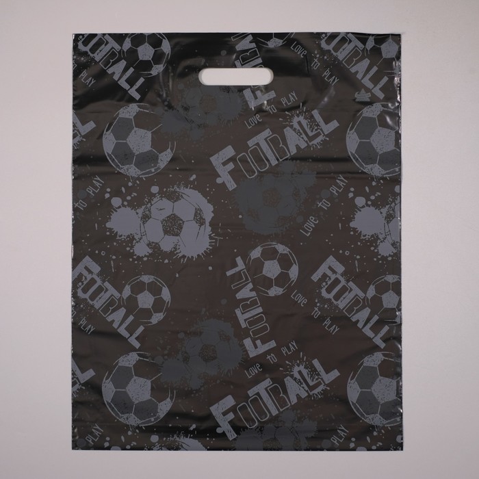 Пакет "Игра", полиэтиленовый с вырубной ручкой, 50 х 40 см, 45 мкм