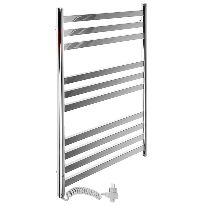 Полотенцесушитель электрический "Ларис Кватро" П10, 500х800 мм, 148 Вт, левый