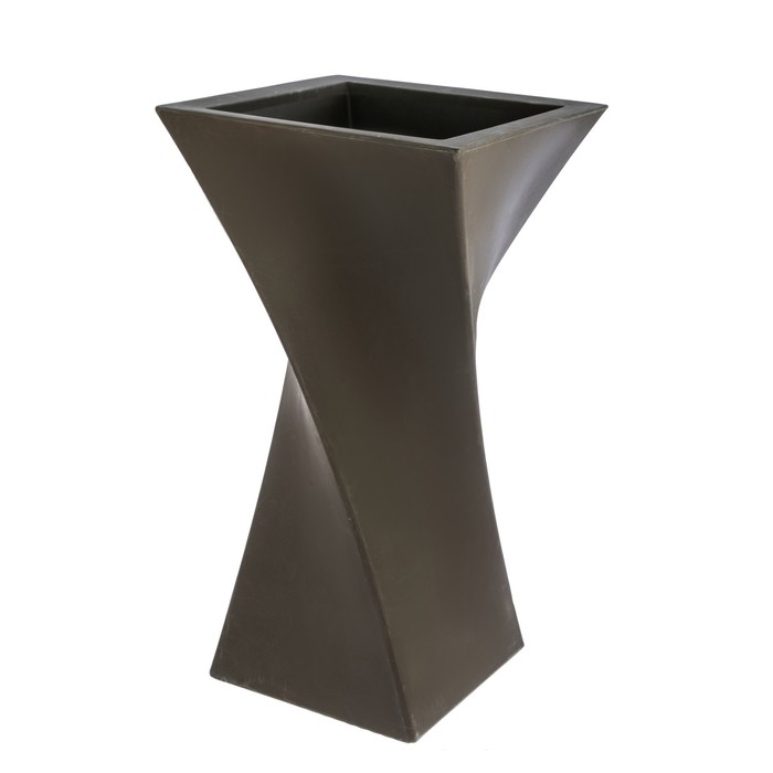 Ваза декоративная №3 "Тюльпан" 55*55*100 см, объем 35л бронза УЦЕНКА