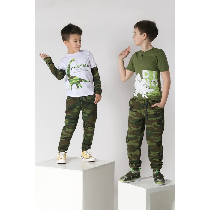 Брюки, милитари, р-р 30 (98-104см) 3-4г 100% хл