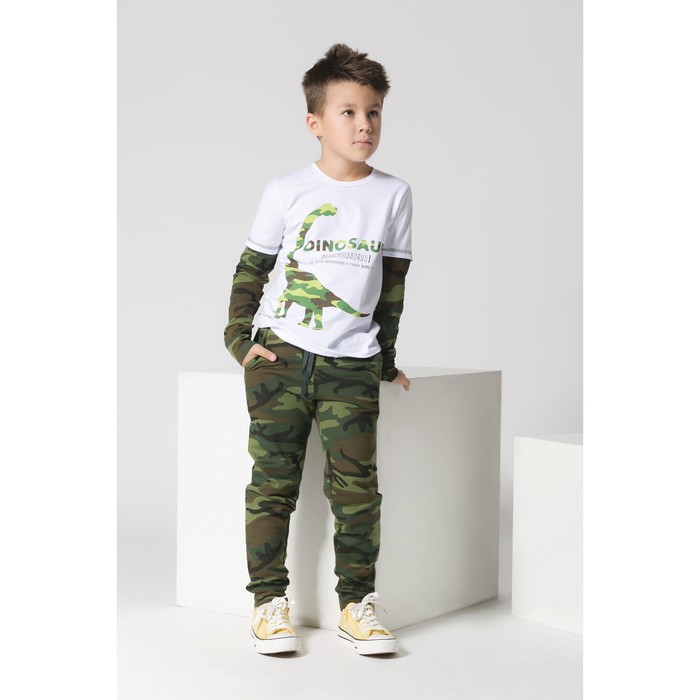 Брюки, милитари, р-р 36 (134-140см) 9-10л 100% хл