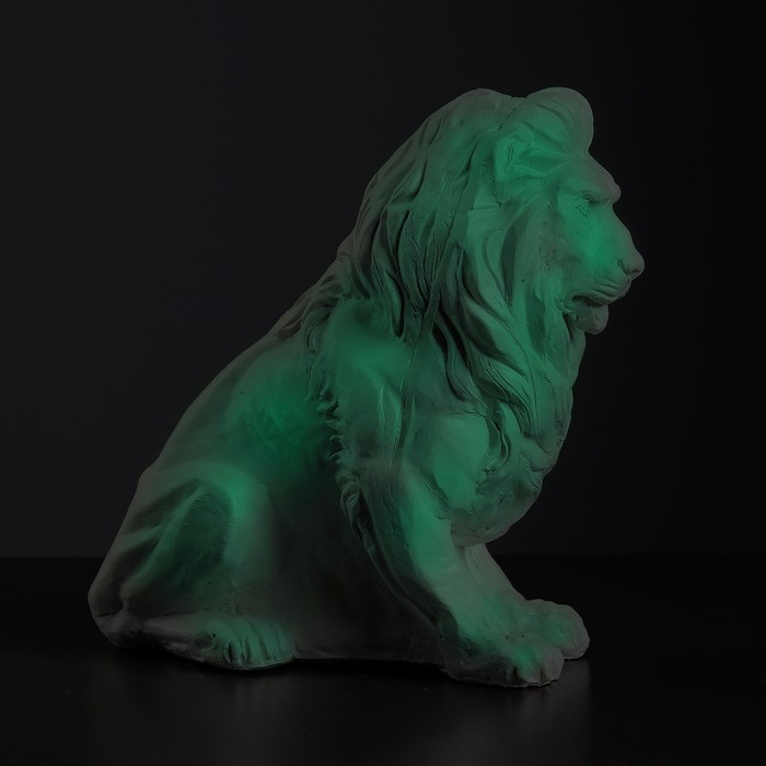Светящаяся статуэтка "Лев сидя малый" 26см