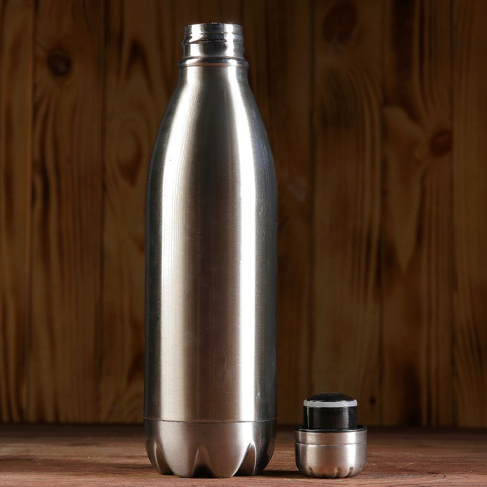 Термос 750 мл, бутылка, с узким горлом Орден Победа