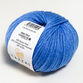 

Пряжа "Baby Wool XL" 20% кашемир, 40% меринос. шерсть, 40% акрил 100м/50гр (813 голубой)