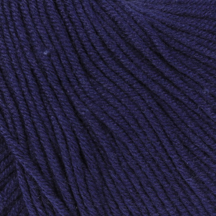 Пряжа "Baby Cotton" 60% хлопок, 40% полиакрил 165м/50гр (3438 т. синий)
