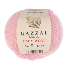 

Пряжа "Baby Wool" 20% кашемир, 40% меринос. шерсть, 40% акрил 175м/50гр (836 бл. розовый)