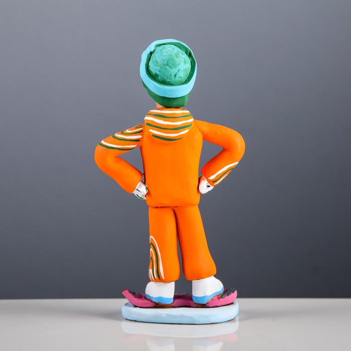 Статуэтка "Сноубордист - спортсмен" микс