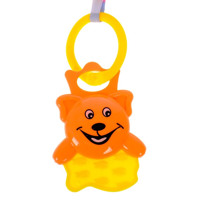 Развивающий коврик с дугами «Совушка», 5 погремушек