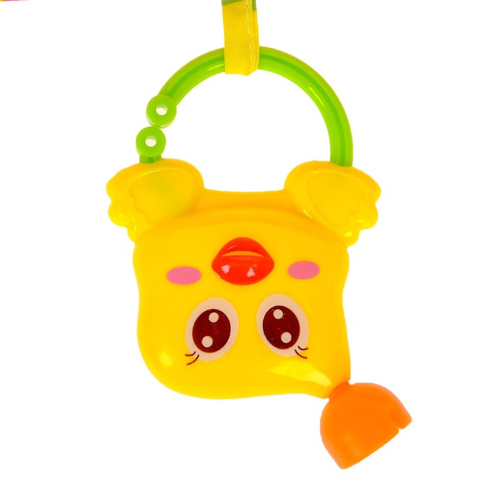 Развивающий коврик с дугами «Задний двор», 5 игрушек