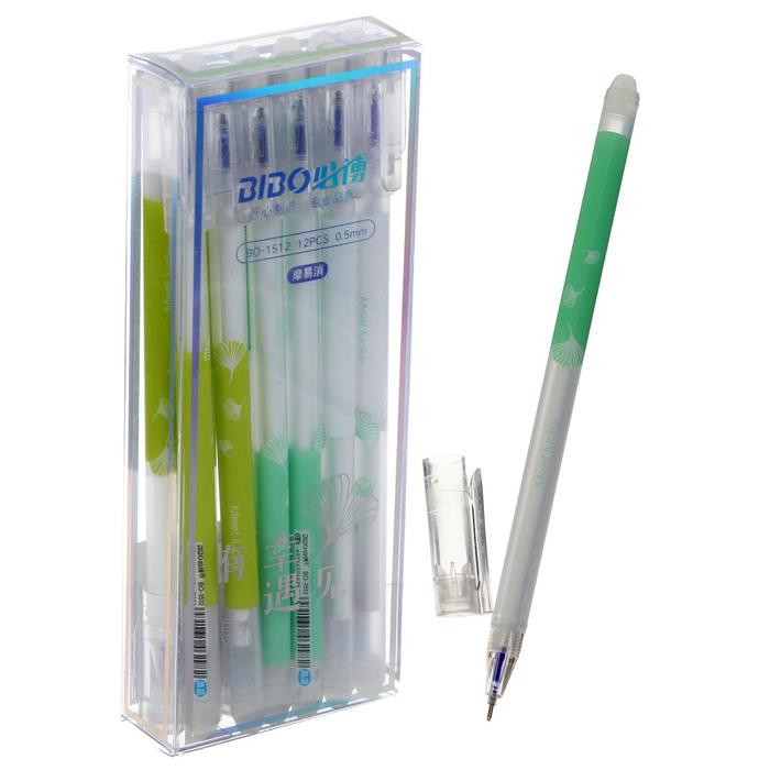 Ручка гелевая ПИШИ-СТИРАЙ 0,5мм стержень синий корпус МИКС