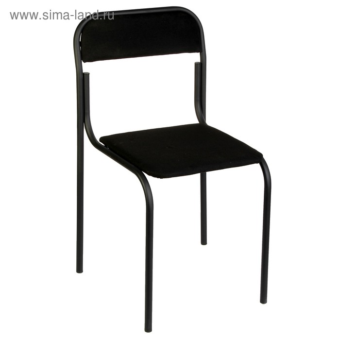 стул для посетителей рс00м черный каркас ткань черная Стул Аскона, ткань черная, каркас черный