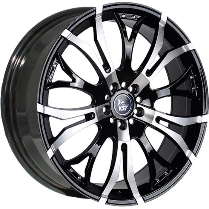 Диск YST X-21 7x17 5x112 ET43 d66,6 BKF