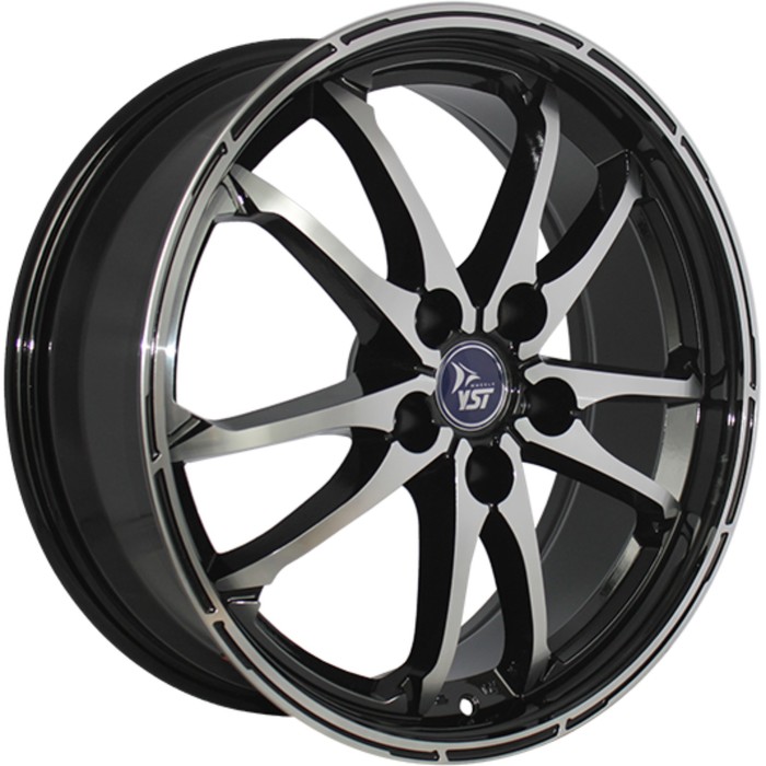 Диск YST X-24 8x18 5x114,3 ET45 d60,1 BKFPL