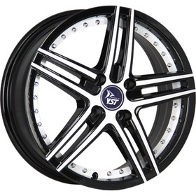 

Диск литой YST X-1 6x15 5x105 ET39 d56,6 B+W+WSI