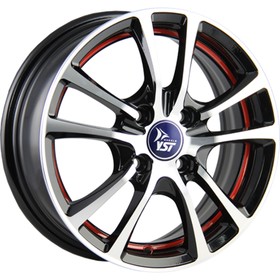 

Диск литой YST X-3 6,5x16 5x112 ET33 d57,1 BKFRSI