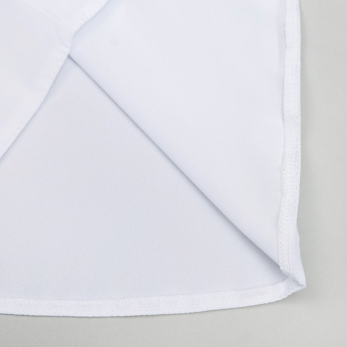 Блузка для девочки , рост 128-134 см, цвет белый