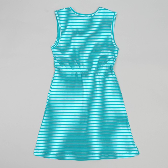 Сарафан для девочек, рост 104-110 (30) см, цвет голубой