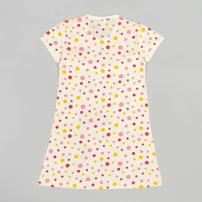 Сорочка для девочек, рост 98-104 (28) см, цвет бежевый