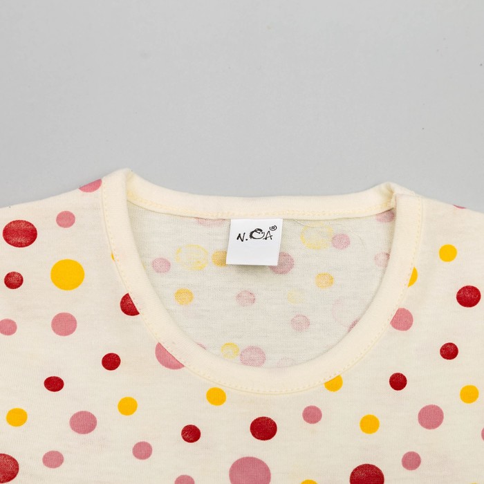 Сорочка для девочек, рост 98-104 (28) см, цвет бежевый