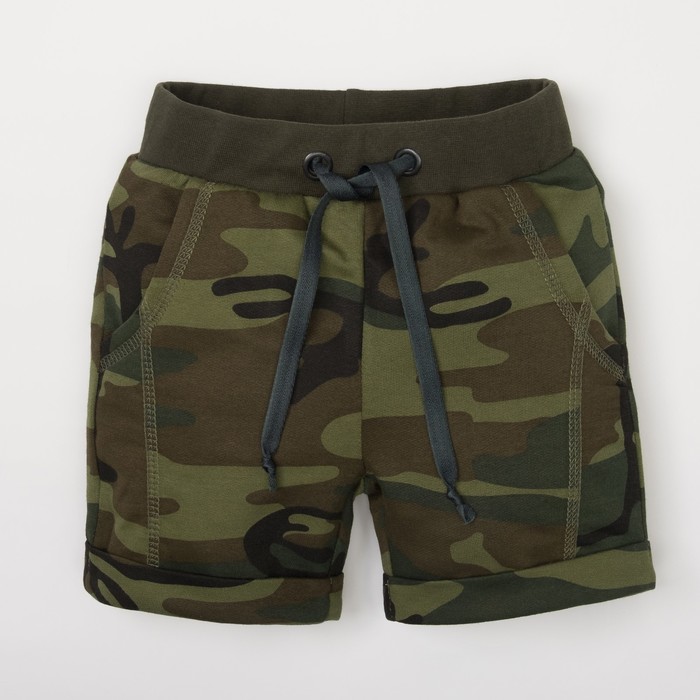 Шорты, милитари, р-р 36 (134-140см) 9-10л 100% хл