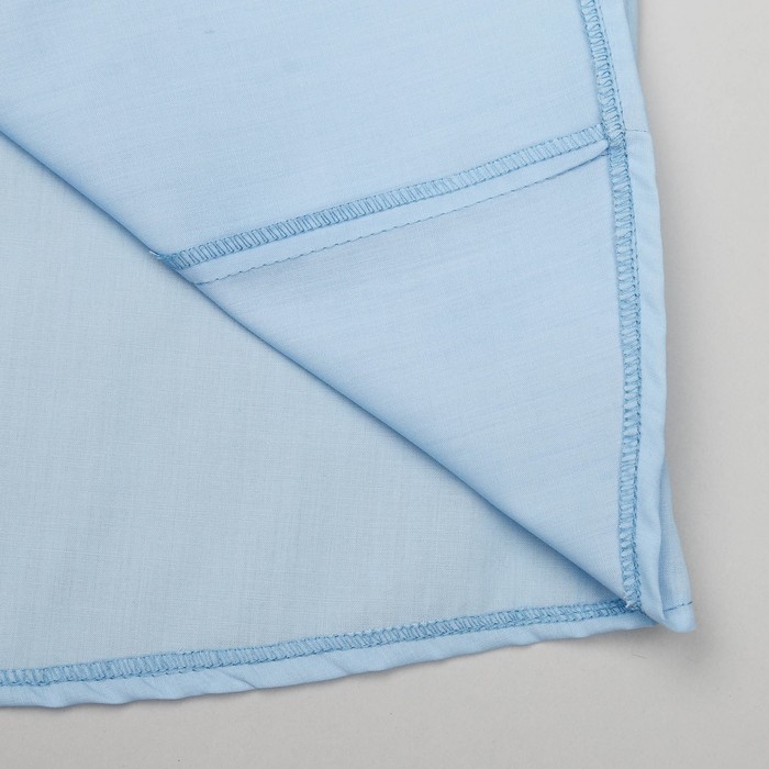 Блузка для девочки, рост 122 см, цвет голубой