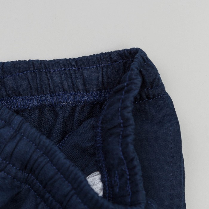 Брюки для мальчиков, рост 140-146 (40) см, цвет синий