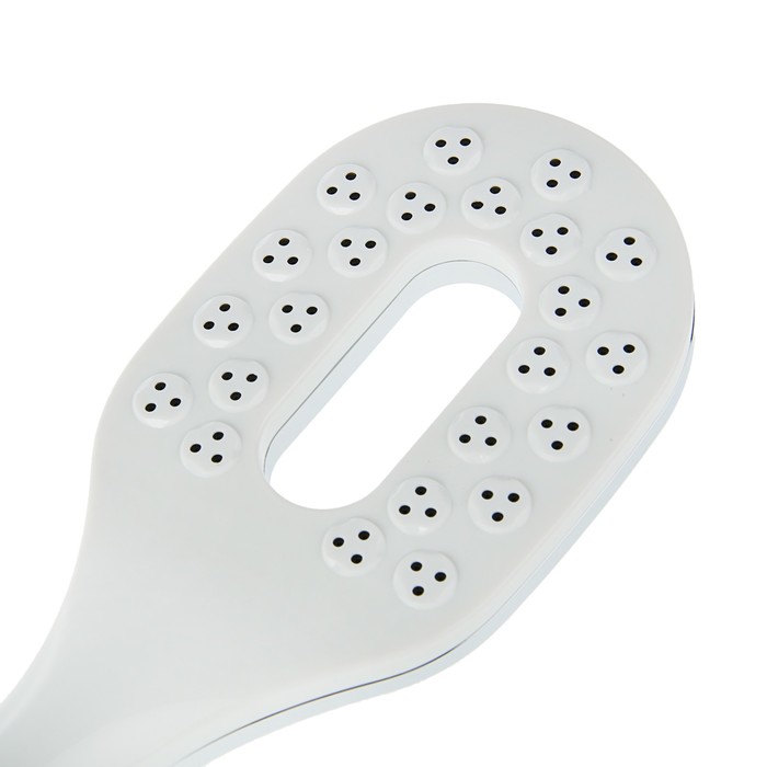 Лейка душевая RMS LE21, 1 режим, пластик, цвет хром