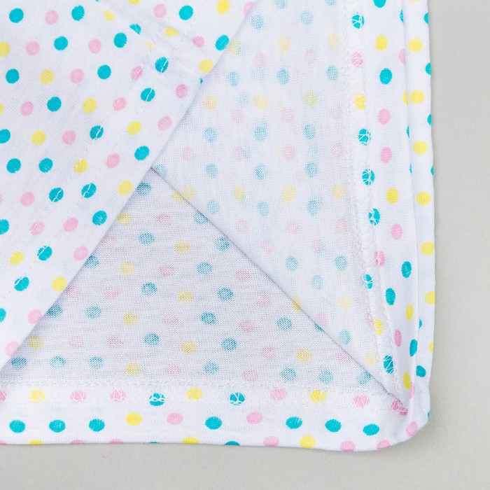 Майка для девочек, рост 140-146 (40) см, цвет голубой