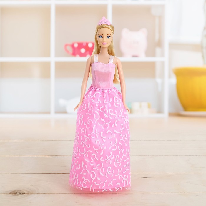 Кукла модель "Анлилу" в пышном платье, МИКС