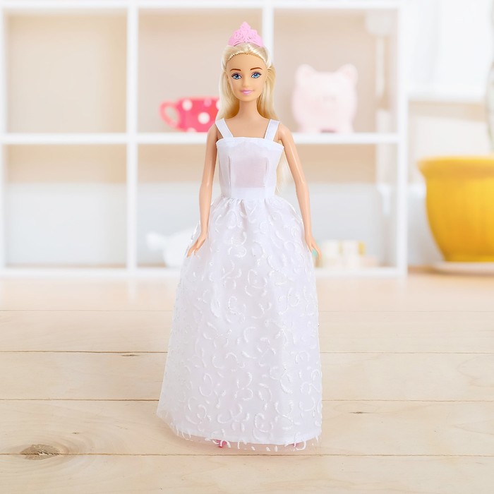 Кукла модель "Анлилу" в пышном платье, МИКС