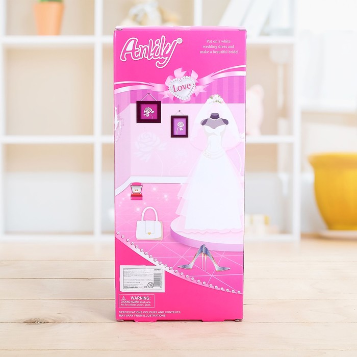 Кукла модель "Анлилу" в пышном платье, МИКС