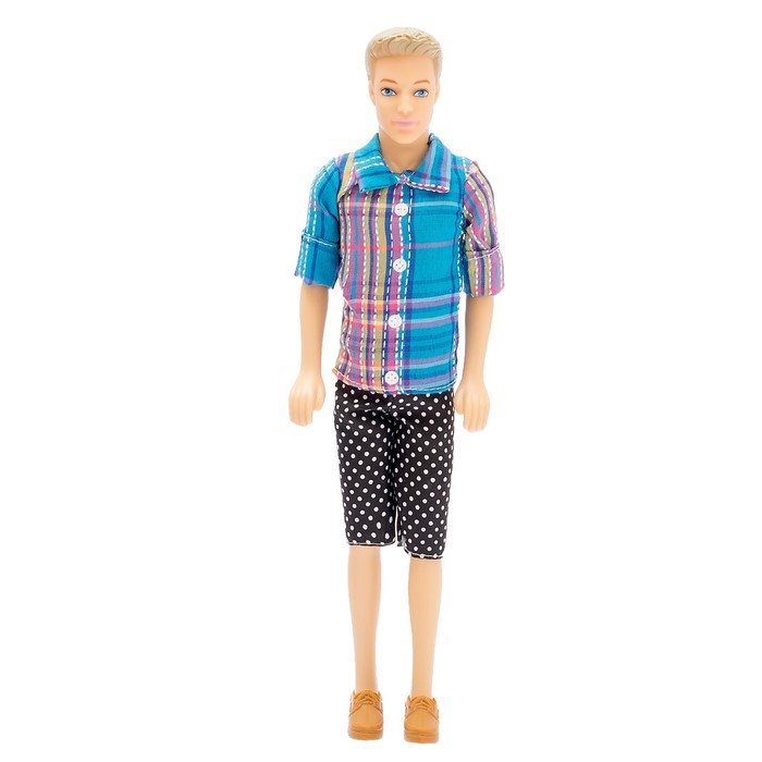 Кукла модель шарнирная "Эдвард" в костюме, МИКС