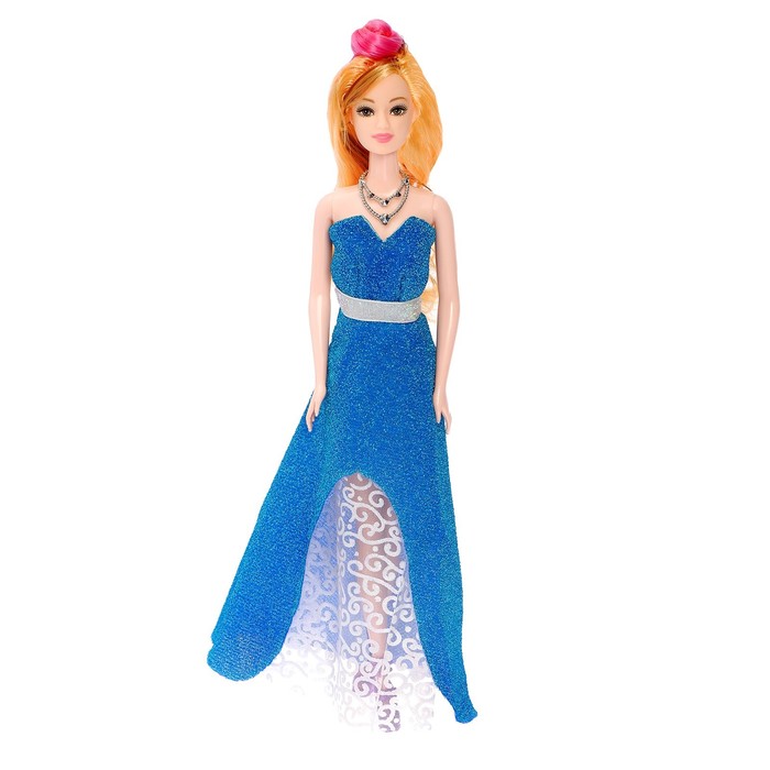 Кукла модель "Подружка невесты" в платье, МИКС