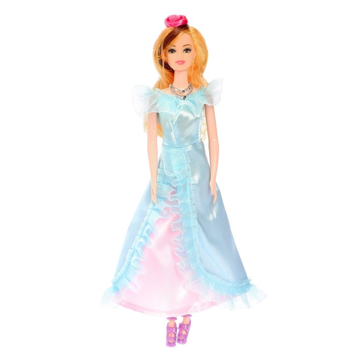 Кукла модель "Подружка невесты" в платье, МИКС