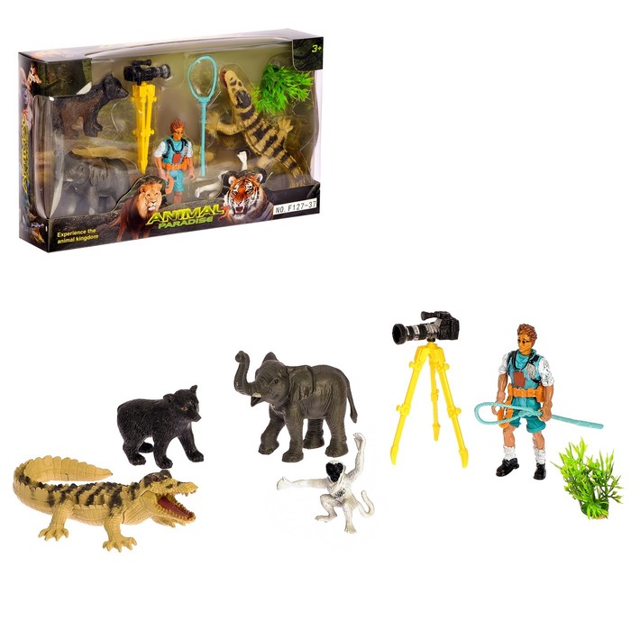 Набор фигурок "Оператор в Африке"