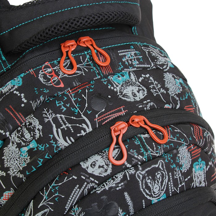 Рюкзак молодёжный эргономичная спинка Kite 805 Take'n'Go, 44 х 30 х 23 см, серый