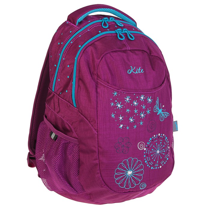 Рюкзак молодёжный эргономичная спинка Kite 808 Take'n'Go-2, 45 х 30 х 21 см, сиреневый