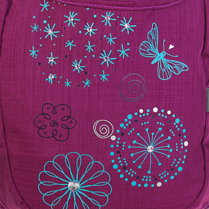 Рюкзак молодёжный эргономичная спинка Kite 808 Take'n'Go-2, 45 х 30 х 21 см, сиреневый