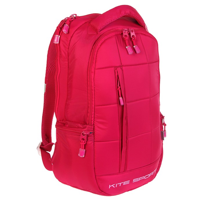 Рюкзак молодёжный эргономичная спинка Kite 834 Sport-1, 48 х 34 х 14,5 см, розовый