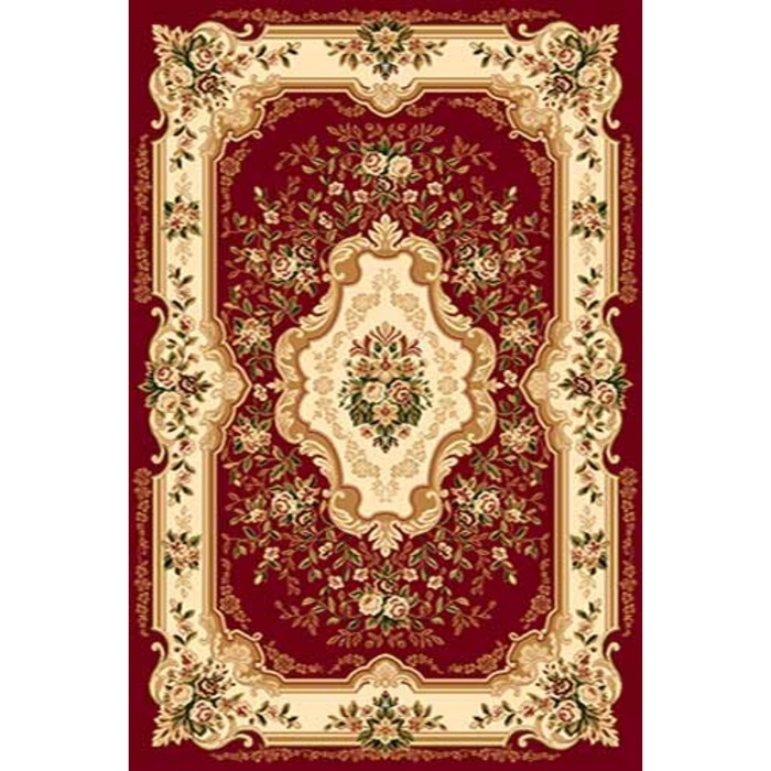 Ковёр Хит-Сет ПП VALENCIA d017, 2*4 м, прямоугольный, RED