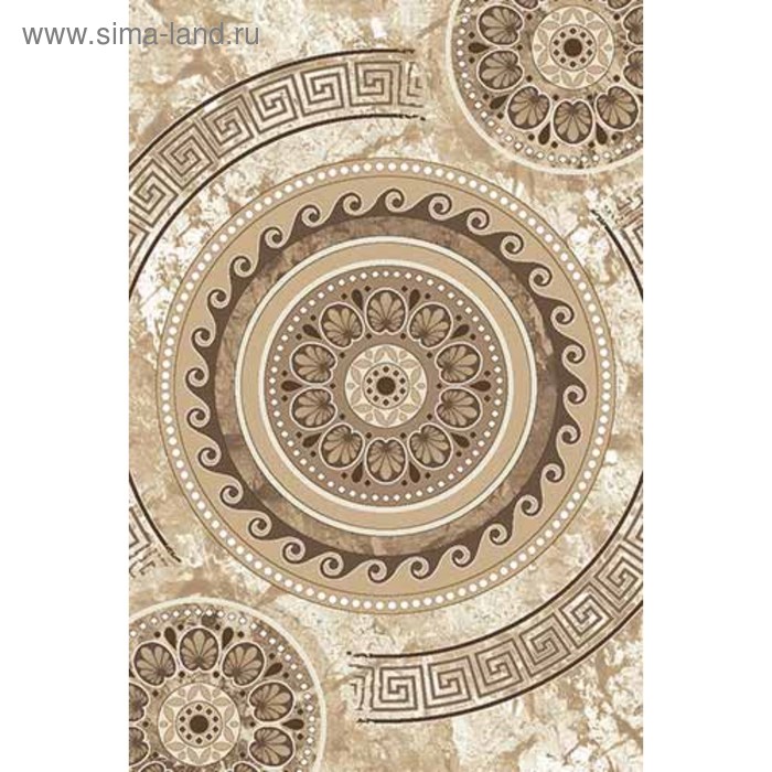 

Ковёр прямоугольный Merinos Valencia Deluxe, размер 150x300 см, цвет cream-brown mр